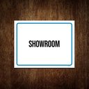 Ver imagem 1 de Placa Ambiente Sinalização - Showroom 27X35