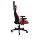 Ver imagem 4 de Cadeira Gamer Giratória One Shot Fratini Preto/Vermelho