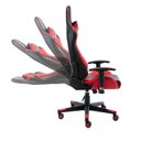 Ver imagem 7 de Cadeira Gamer Giratória One Shot Fratini Preto/Vermelho