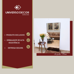 Espelho Grande Decorativo de Chão e Parede Venús Bisotê - 9