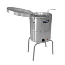 Ver imagem 1 de Fritadeira Elétrica Industrial Comercial Água e Óleo 23l 5000w Fie.20 220v - Metvisa
