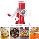 Ver imagem 4 de Ralador Fatiador Lorben 3 em 1 Legumes Queijos Verduras GT6061