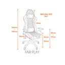 Ver imagem 4 de Cadeira Gamer Giratória Fair Play Fratini Preto