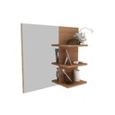 Ver imagem 5 de Conjunto para Banheiro 2 Peças 1 Gabinete 2 Gavetas 1 Espelheira 3 Prateleiras BN3608 Branco