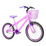 Bicicleta Infantil Aro 20 Aero + Kit Passeio Rosa e Violeta - 15