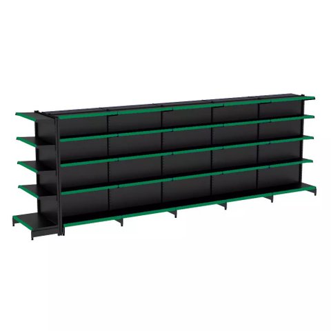Gondola Centro 170 Fit Ate 5 Metros 1 Ponta Preto 55b Pe Verde