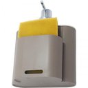 Ver imagem 5 de Dispenser Detergente e Bucha 500ml Flat Coza Cinza