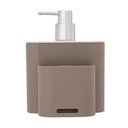 Ver imagem 2 de Dispenser Detergente e Bucha 500ml Flat Coza Cinza