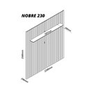 Ver imagem 5 de Painel para TV Ripado com LED Serena 230 cm Sala Madeira
