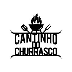 Aplique De Parede Cantinho Do Churrasco Churrasqueira - 2