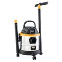 Ver imagem 3 de Aspirador de Pó e Água Wap Gtw Inox 15 1700W Barril com Bocal de Sopro 127V