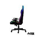 Ver imagem 2 de Cadeira Gamer Fox Racer Rgb com Iluminação Led Preta Ut-c1583l