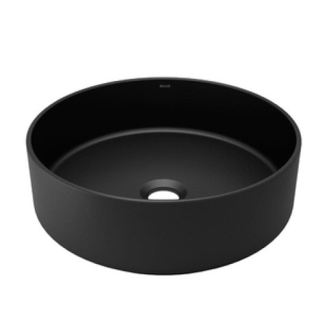 Cuba de Apoio Redonda para Banheiro 36x12cm Ônix - Docol