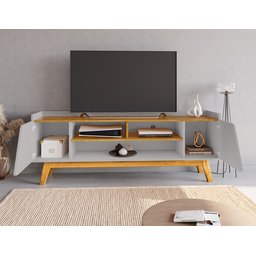 Rack para TV até 65 Polegadas Turim 2 Portas 1 Prateleira  - 2
