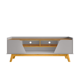 Rack para TV até 65 Polegadas Turim 2 Portas 1 Prateleira  - 3