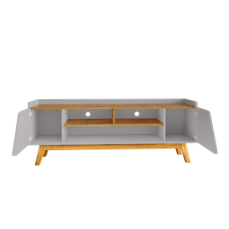 Rack para TV até 65 Polegadas Turim 2 Portas 1 Prateleira  - 7