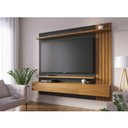 Ver imagem 6 de Painel para Tv Home Suspenso Juriti 1.8 Noce Milano Preto Acetinado – Colibri