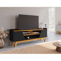 Rack para TV até 65 Polegadas Turim 2 Portas 1 Prateleira  - 1