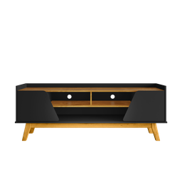 Rack para TV até 65 Polegadas Turim 2 Portas 1 Prateleira  - 2