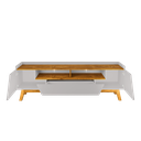 Ver imagem 7 de Rack Para TV Até 70 Polegadas 2 Portas 1 Gaveta 2 Nichos Decor