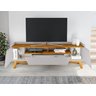 Rack Para TV Até 70 Polegadas 2 Portas 1 Gaveta 2 Nichos Decor  - 2