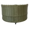 Sofá Caminha Pets Comfort Redonda Estofamento Impermeável - Junco Verde Militar - 4
