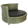 Sofá Caminha Pets Comfort Redonda Estofamento Impermeável - Junco Verde Militar - 2