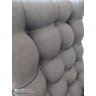 Kit Poltrona Costela com Puff para Sala Linho Cinza - 4