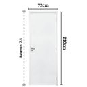 Ver imagem 3 de Kit Porta Pronta 210x72cm Drywall Abertura  Gdoor Abertura Direita