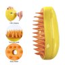 Escova a Vapor Cao Pet Cachorro Gato Removedor de Pelo Eletrico Bateria Recarregavel Animal de Estim - 4