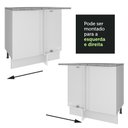 Ver imagem 4 de Balcão de Canto Madesa Stella 1 Porta Branco