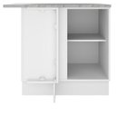 Ver mais imagens de Balcão de Canto Madesa Stella 1 Porta Branco