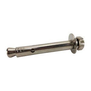 Chumbador Parabolt Parafuso Inox 8mm X 80mm 50 Unidades