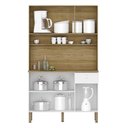 Ver imagem 2 de Armário De Cozinha Compacta 111cm Stylo K02 Freijó/supremo - Mpozenato