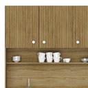 Ver imagem 3 de Armário De Cozinha Compacta 111cm Stylo K02 Freijó/supremo - Mpozenato
