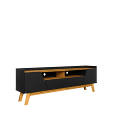 Rack Para Tv Até 70 Polegadas 2 Portas 1 Gaveta 2 Nichos Decor  - 5
