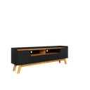 Ver imagem 5 de Rack Para Tv Até 70 Polegadas 2 Portas 1 Gaveta 2 Nichos Decor