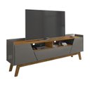 Ver imagem 2 de Rack Para Tv Até 70 Polegadas 2 Portas 1 Gaveta 2 Nichos Decor