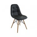 Ver imagem 6 de Conjunto Sala de Jantar Mesa Eiffel 120x75cm Tampo MDF Preto com 4 Cadeiras Eiffel Botonê