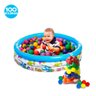 Piscina de bolinhas Infantil Inflável Peixinho 140 L criança + 100 Bolinhas - 1