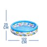 Piscina de bolinhas Infantil Inflável Peixinho 140 L criança + 100 Bolinhas - 5