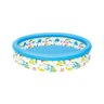 Piscina de bolinhas Infantil Inflável Peixinho 140 L criança + 100 Bolinhas - 6