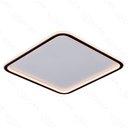 Ver imagem 1 de Plafon Led 40cm 59w 3000k Bivolt em Metal Preto e Silicone