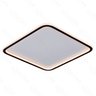 Plafon Led 40cm 59w 3000k Bivolt em Metal Preto e Silicone - 1