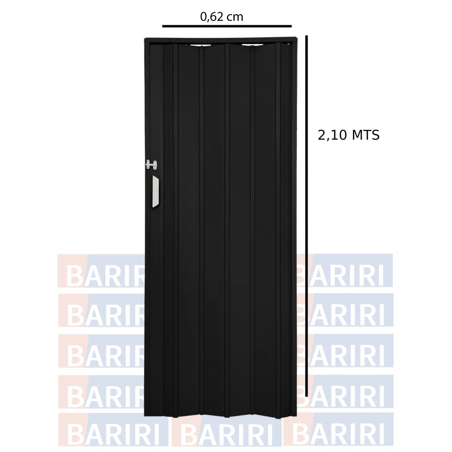 Porta Sanfonada PVC 210x0,62cm Bariri - 5