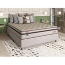 Ver imagem 1 de Cama Box Casal D33 Orto Relax 138x188x72 Marrom Hellen Colchões