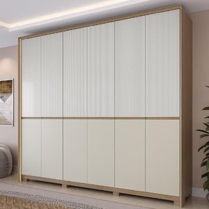 Guarda Roupa Casal 06 Portas Duo - Móveis Rimo