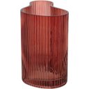 Ver mais imagens de Vaso Decorativo Enfeite 15x16x9cm Vidro Laranja Zingaro