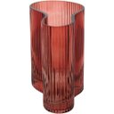 Ver imagem 2 de ZINGARO VASO 15x16x9cm VIDRO LARANJA