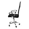 Cadeira de Escritório Presidente Mesh Best Chair Original Couro Tecido Preta - 5